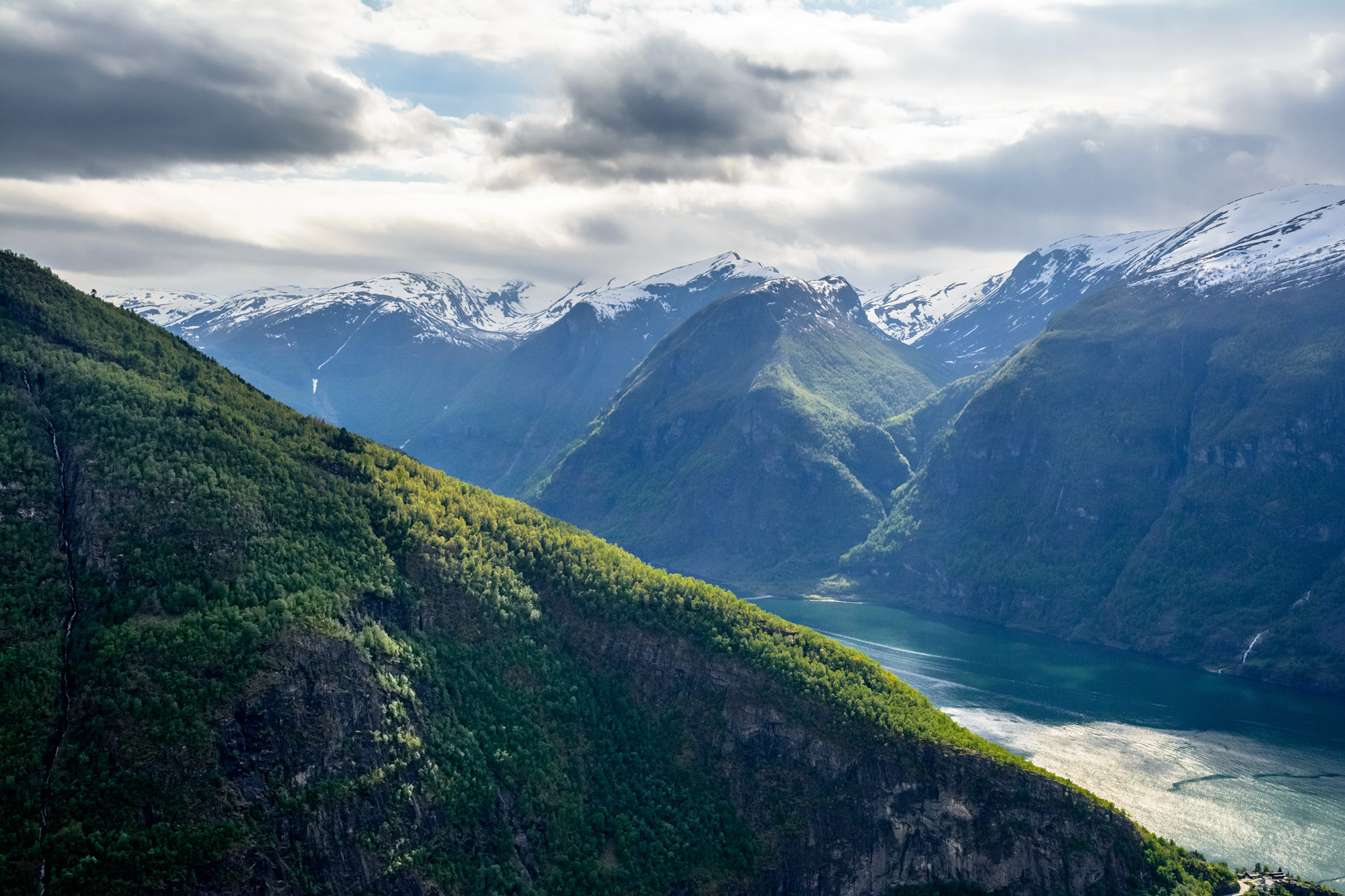 Stegastein, Aurlandsvangen